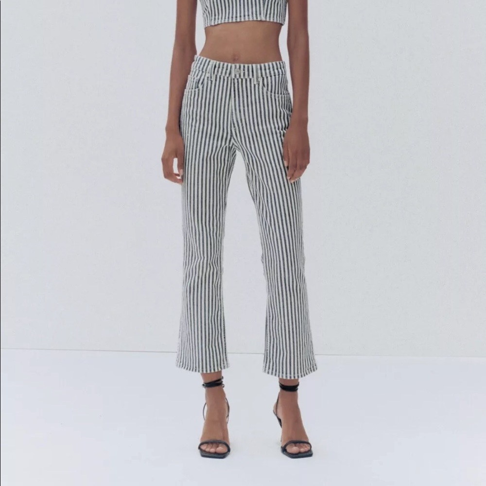 Cropped Flare Zara Jeans